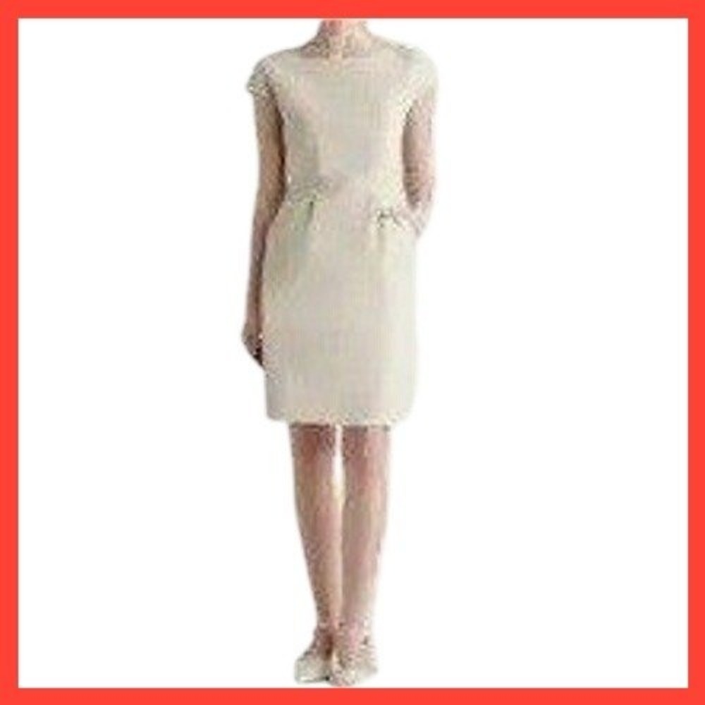 Quince Ponte Dress Career Jackie O Capsule Minimalist Modest Cap Sleeve Womens S